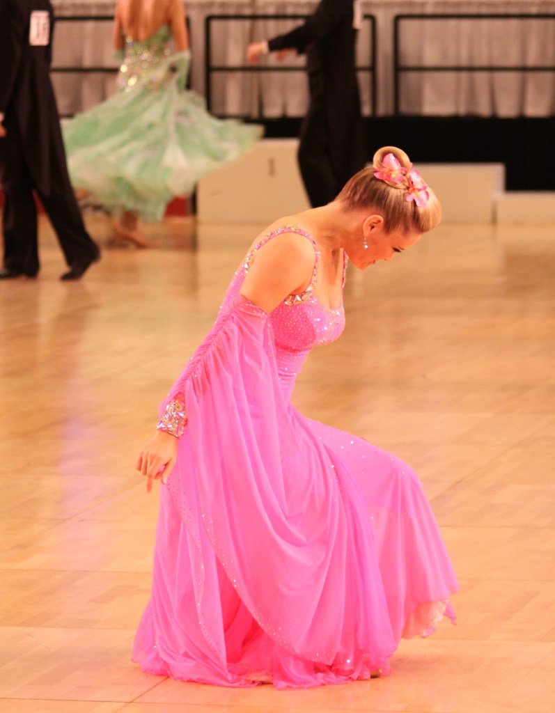 Holly Miller ballroom cinderella pink gown