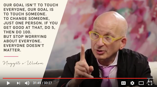 Seth Godin interview by Marie Forleo